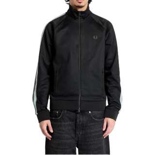 Fred Perry raglan-sleeve track jacket
