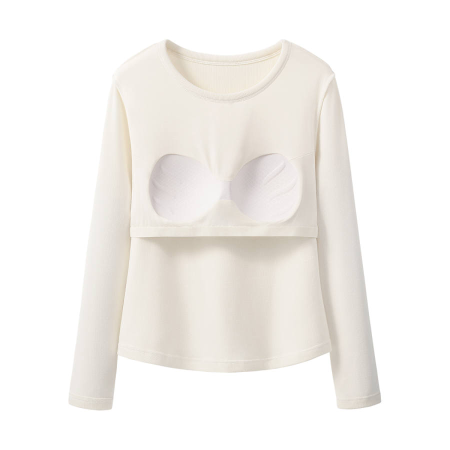Tonlion T Shirts Women's Crew Neck Moderate Nipped In Waist