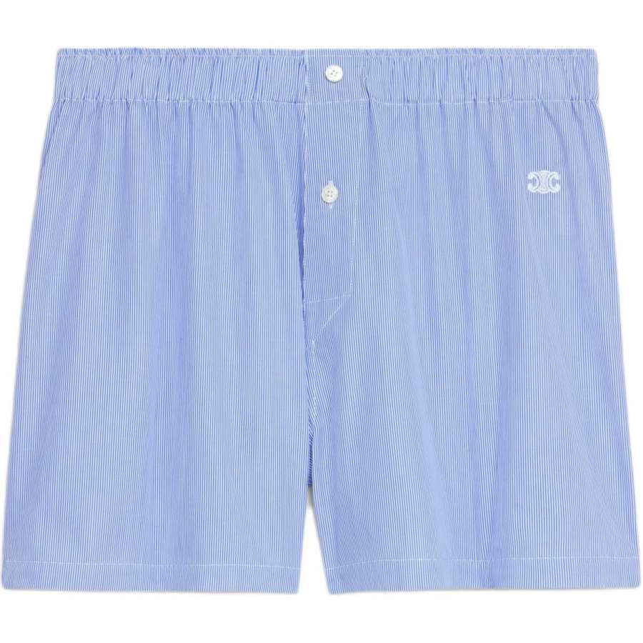 CELINE CELINE Casual Shorts Women's Blue Moderate