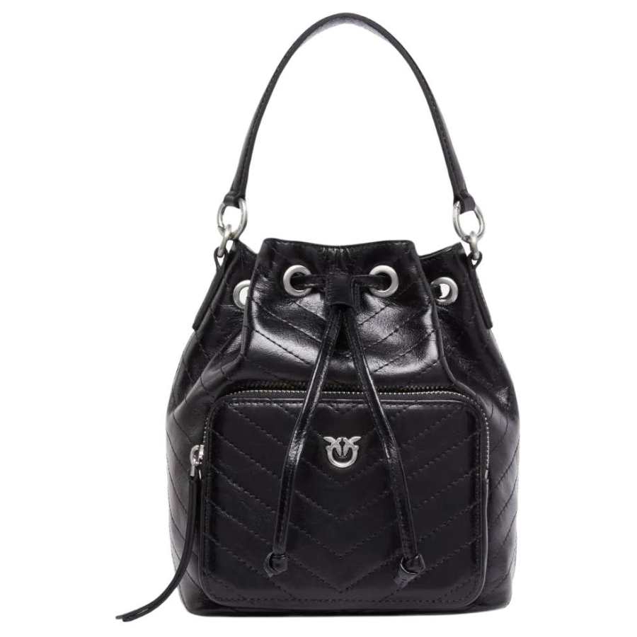 PINKO PINKO Cow Leather Handbag Women's Black