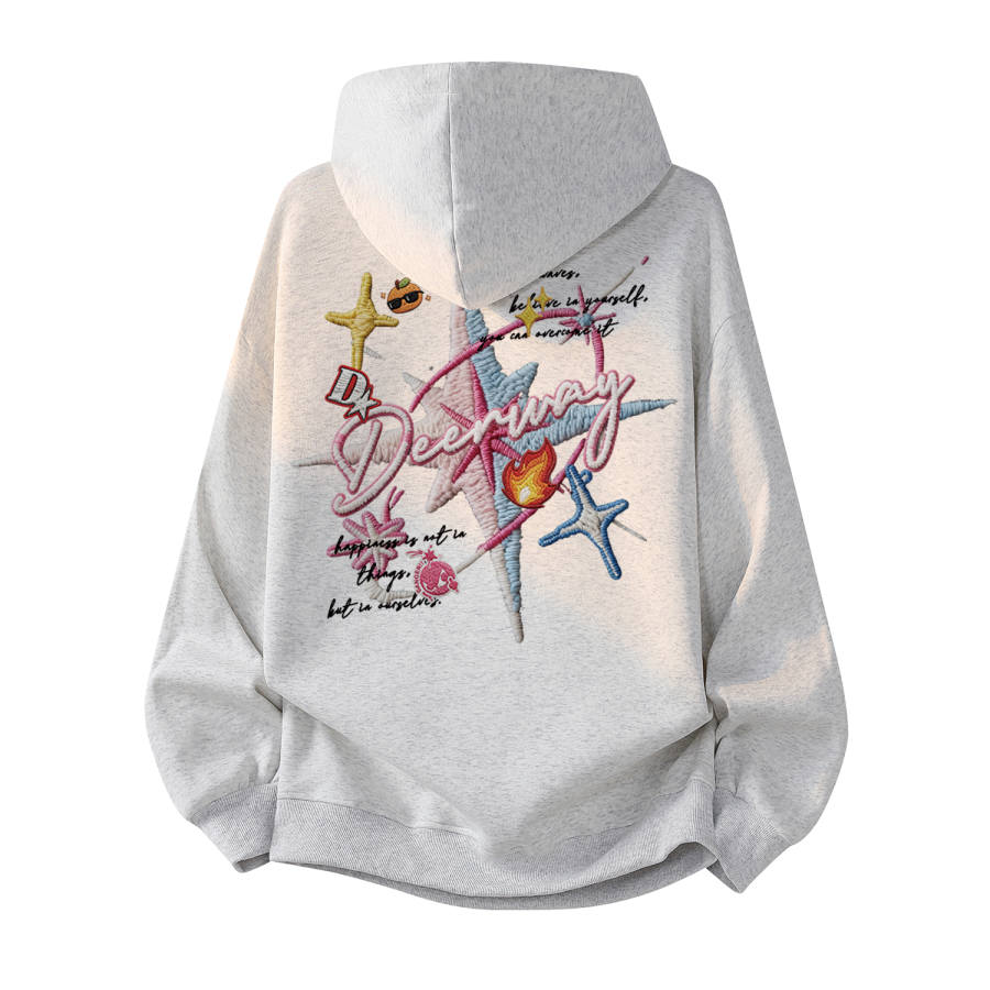 DEERWAY DEERWAY Sweatshirts Unisex Hooded Moderate Regular