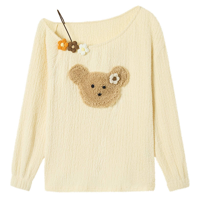 FABRIC PIG Sweaters Women's Asymmetrical Collar Moderate Other