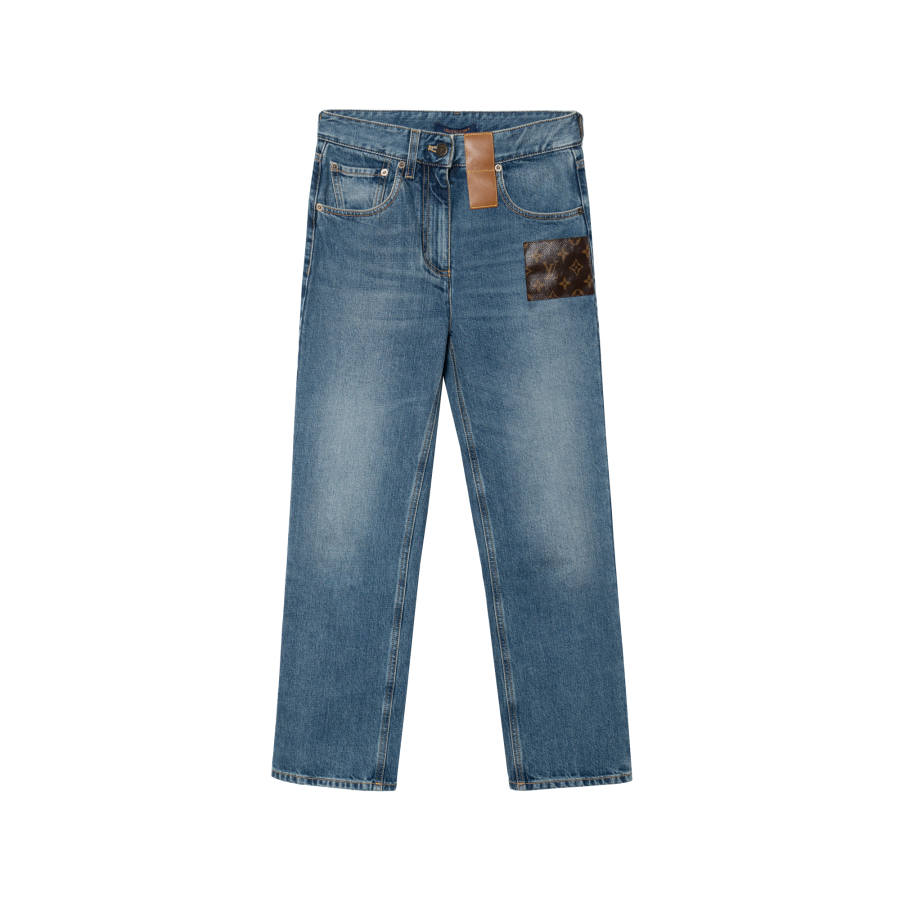 LOUIS VUITTON Lv High Waist Jeans