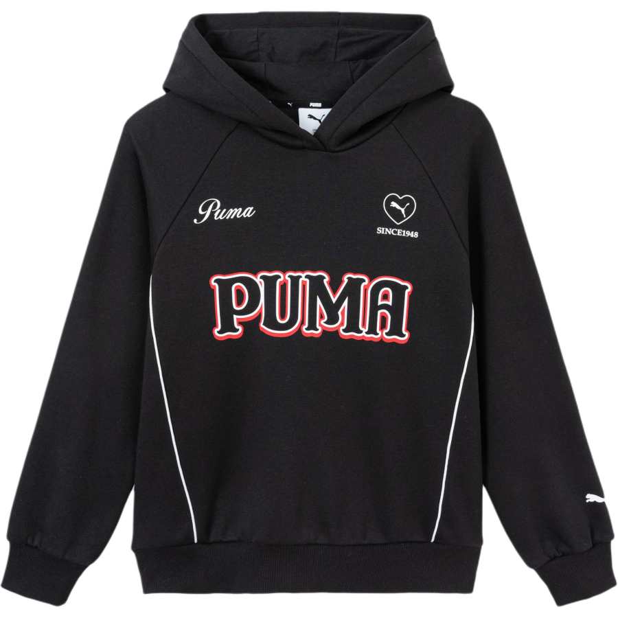 PUMA Kids Sweatshirts Hooded Thickened