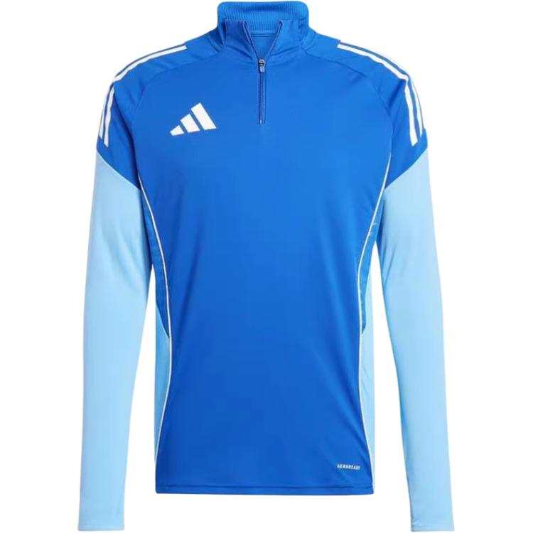 Adidas Adidas Clothing T Shirts Men's Blue Stand Collar