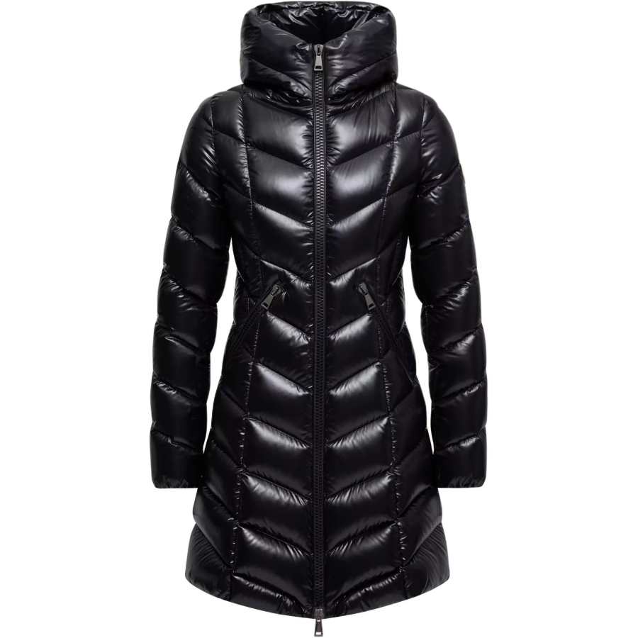 Moncler Moncler chevron-quilted hooded puffer jacket