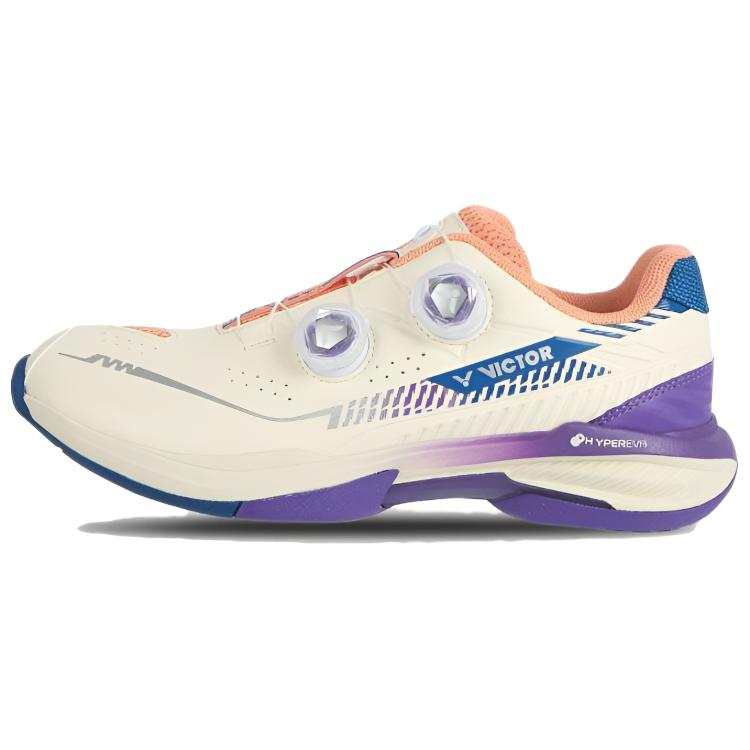 VICTOR Low top Badminton Shoes Women's White Purple