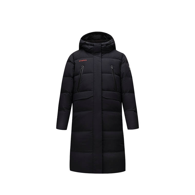 Anta Variety Training Collection Ice Armor Down Jacket Water Repellent And Windproof Women's Basic Black