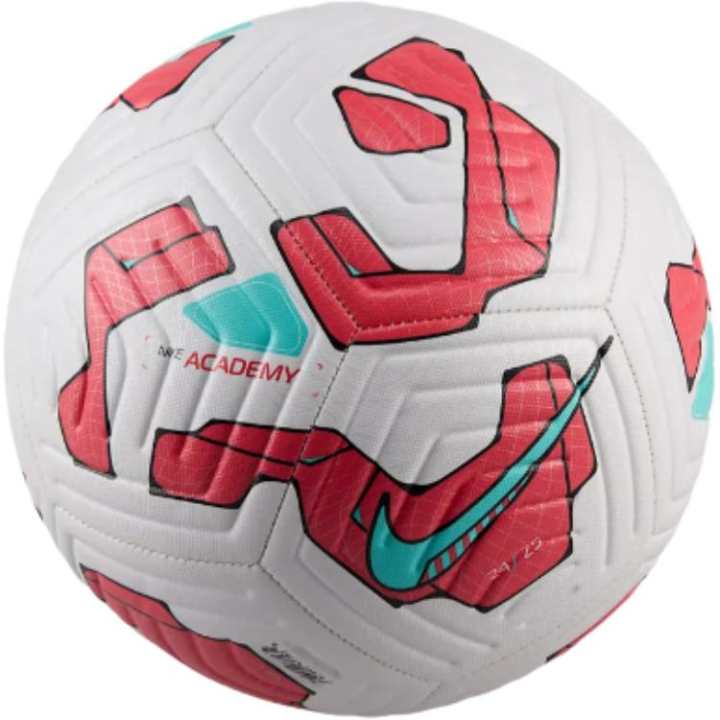 Nike Nike Size 5 Ball Soccer Ball Rubber Unisex White Red