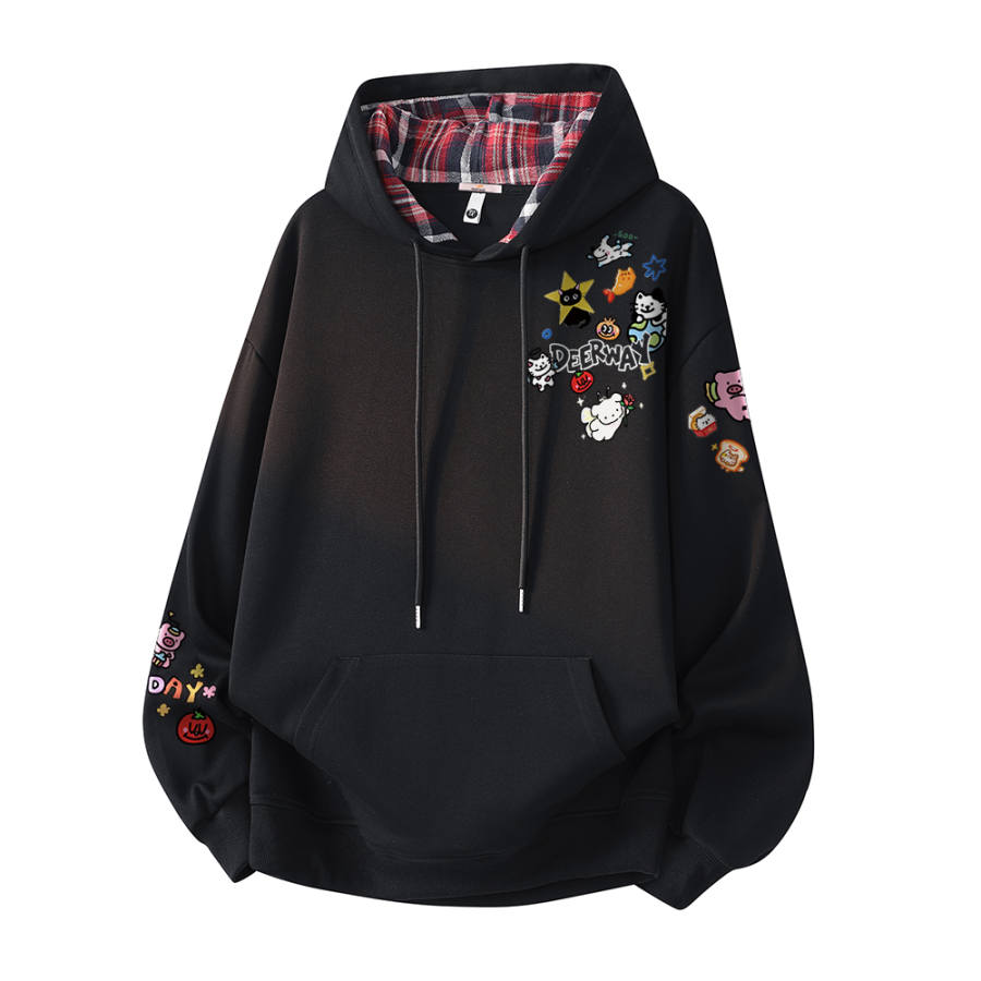 DEERWAY DEERWAY Sweatshirts Unisex Hooded Moderate Regular