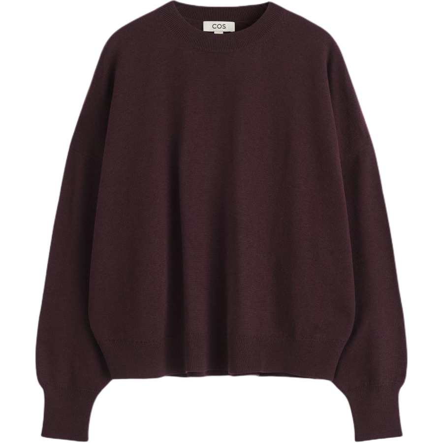 COS Knitwear Women's Burgundy Moderate