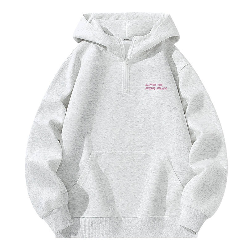 MINISO MINISO Sweatshirts Unisex Hooded Moderate Regular