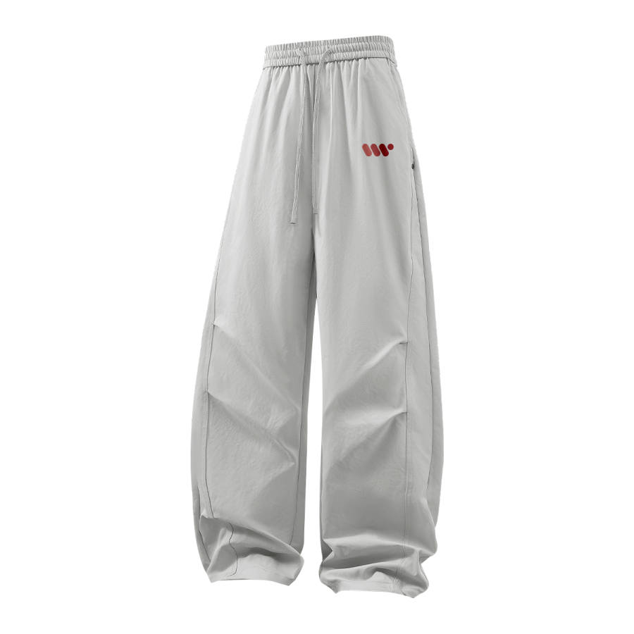 Tonlion Casual Pants Unisex Moderate Parachute Pants