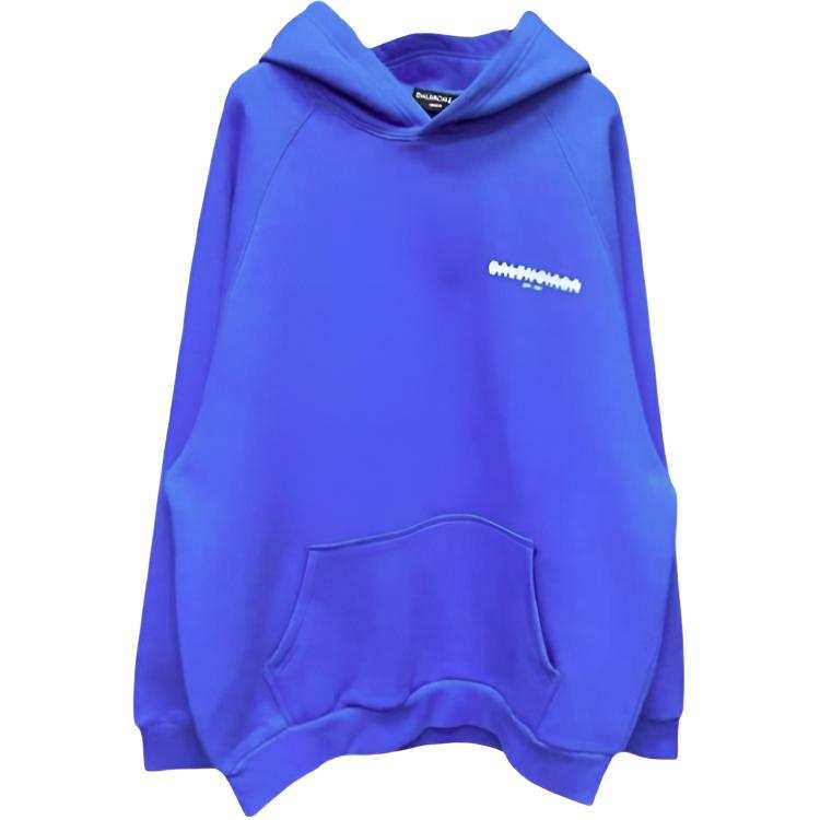 Balenciaga FW23 Sweatshirt Loose Fit Men's Blue