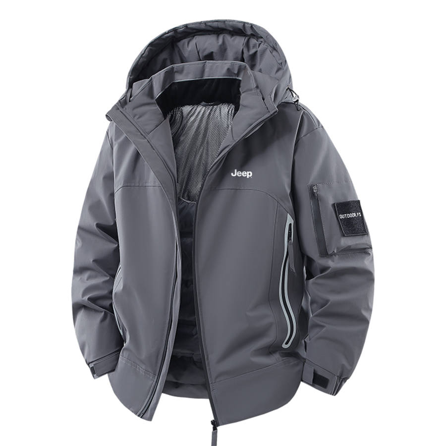 Jeep Jeep Down Jackets Unisex Hooded Thickened