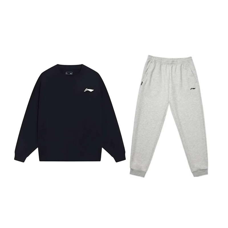Li-Ning Li Ning Casual Sportswear Unisex Black+