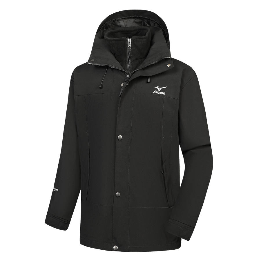 Mizuno Waterproof, Windproof, Breathable, And Abrasion Resistant Windbreaker Jacket Unisex