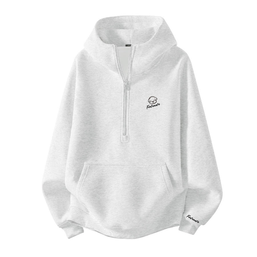 MINISO Sweatshirts Unisex Hooded Thickened Heavyweight