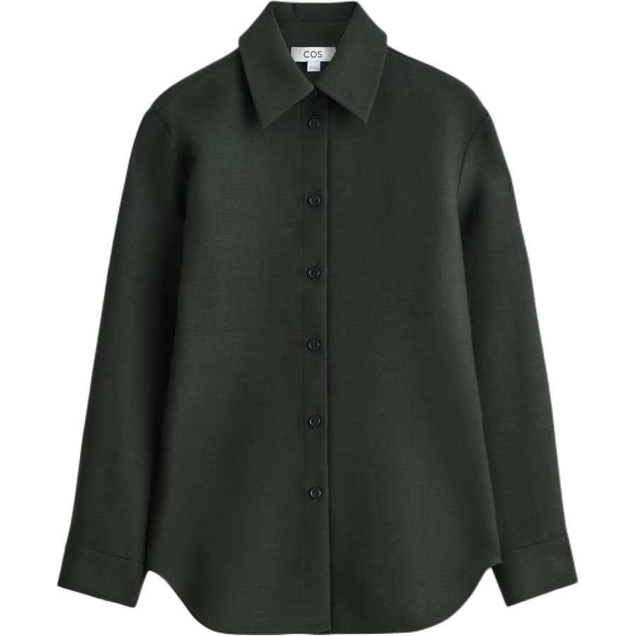 COS Shirts Women's Dark Green Moderate