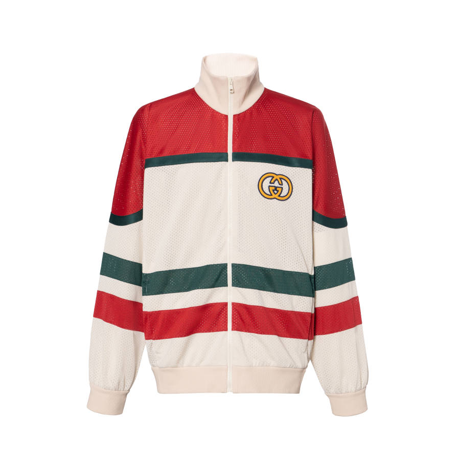 GUCCI GUCCI Gg Zip-Up Long-Sleeved Jacket