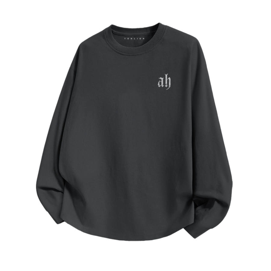 Tonlion T Shirts Unisex Crew Neck Moderate Straight Fit
