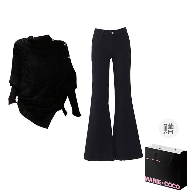 MARIE·COCO Casual Suits Women's Half Turtleneck Moderate