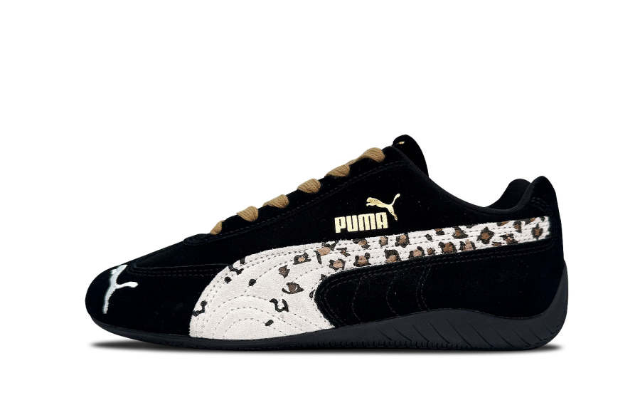 PUMA Speedcat Low top Casual Shoes Unisex Black Brown