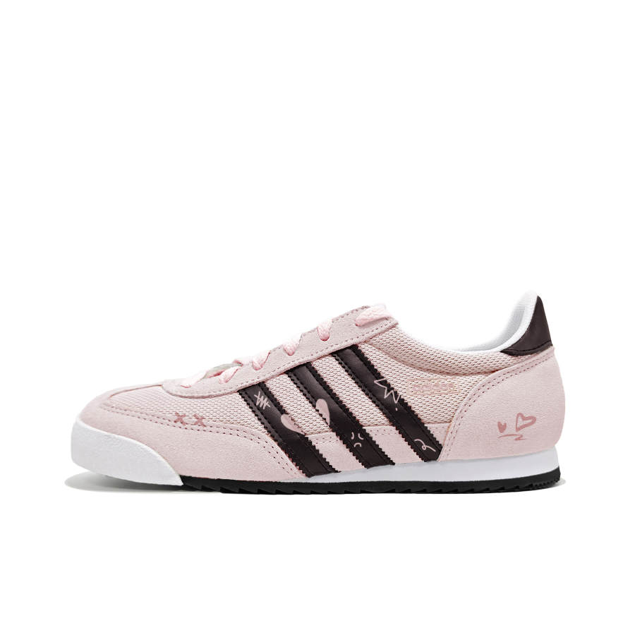 Adidas Originals R71 Pink Ink Abrasion Resistant Breathable Abrasion Resistant Breathable Low top Casual Shoes Unisex
