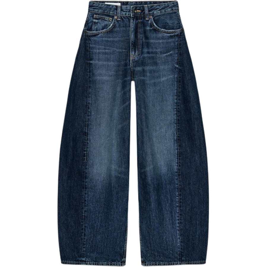ZARA Trf Jeans Women's Sea Blue Moderate Other