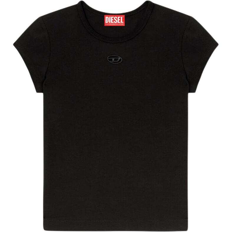 Diesel T-Angie logo-embroidery T-shirt