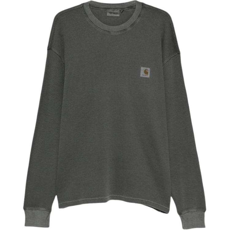 Carhartt WIP Knitwear Men's Gray Crew Neck Moderate Straight Fit