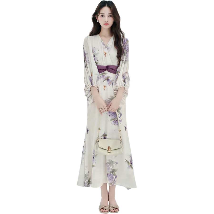 VENICEW Long Sleeved Dress Women's