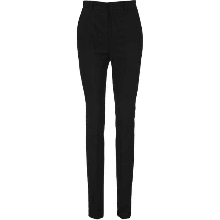 RED VALENTINO Casual Pants Men's Black Moderate Slim Fit Pants