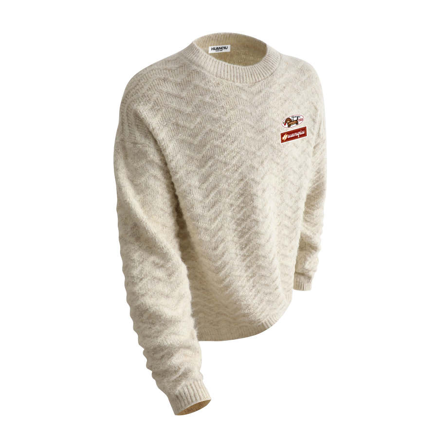 HUANQIU Knitwear Unisex Crew Neck Moderate Other