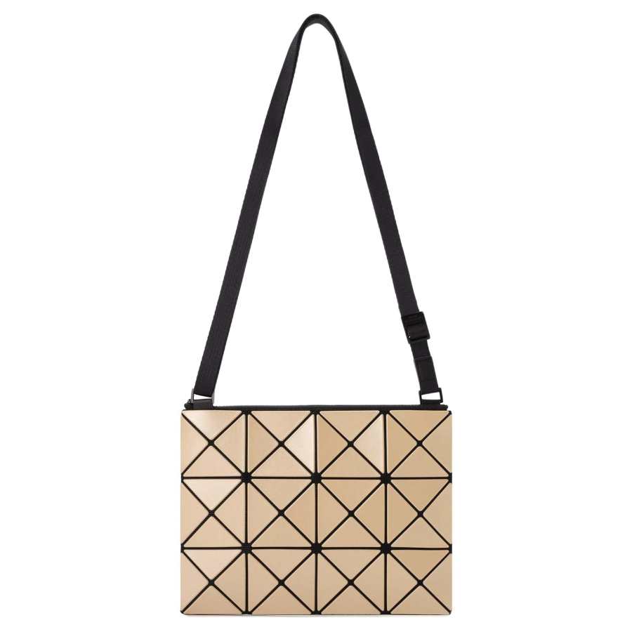 ISSEY MIYAKE PVC Crossbody Bags Women's Light Umber