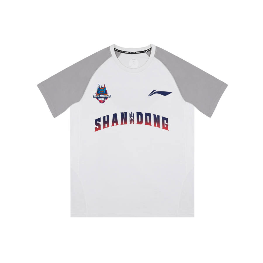 Li-Ning Li Ning T Shirt Unisex Light Gray