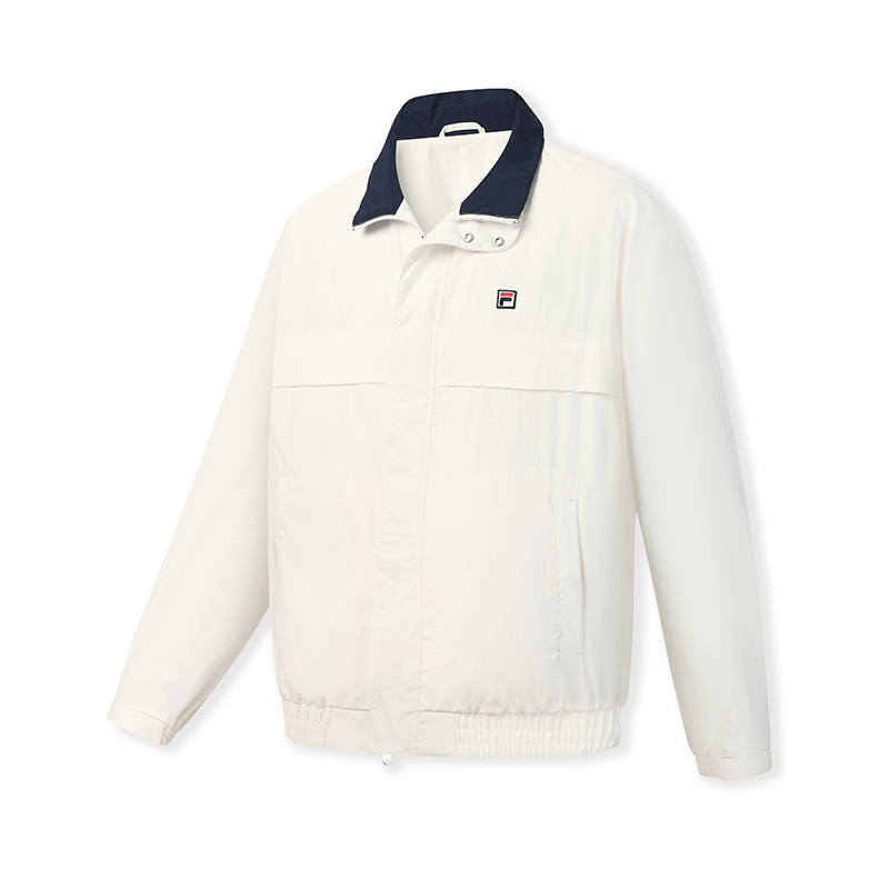 FILA Tennis Jacket Unisex Cloud White