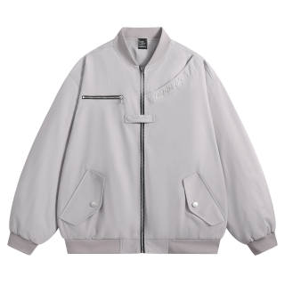 Dnnnnx Jackets Unisex Baseball Collar Moderate Pilot