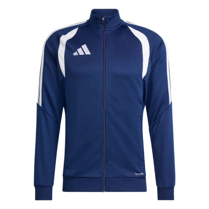 Adidas Adidas Jackets Men's Marine Blue Size 2/White Stand Collar Moderate Other