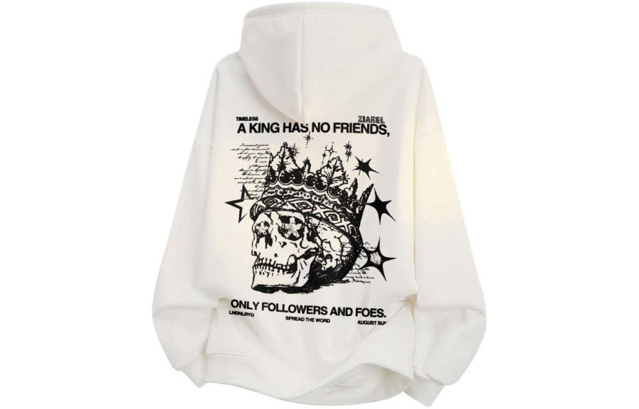 ZIAREL Sweatshirts Unisex Hooded Moderate Heavyweight
