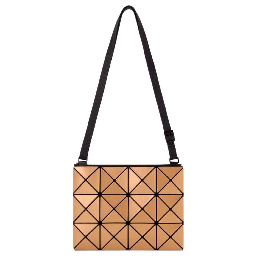 ISSEY MIYAKE PVC Crossbody Bags Women's Light Brown