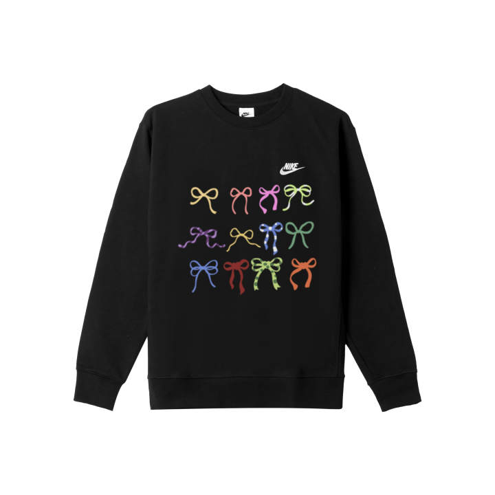 Nike Nike Sweatshirts Men's Black Crew Neck Moderate