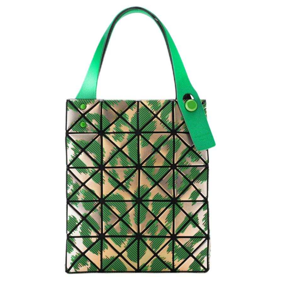 ISSEY MIYAKE Platinum Pu Handbag Mini Women's Green