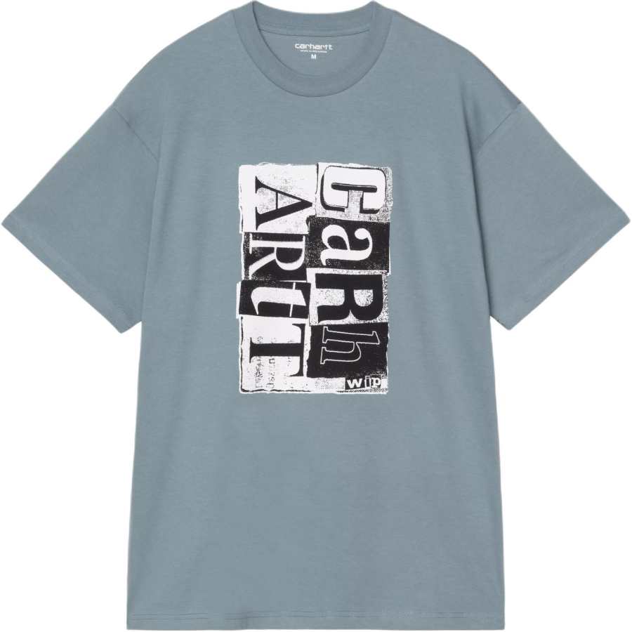 Carhartt WIP FW25 S/S Moving Letterpress T Shirt T Shirt Men's