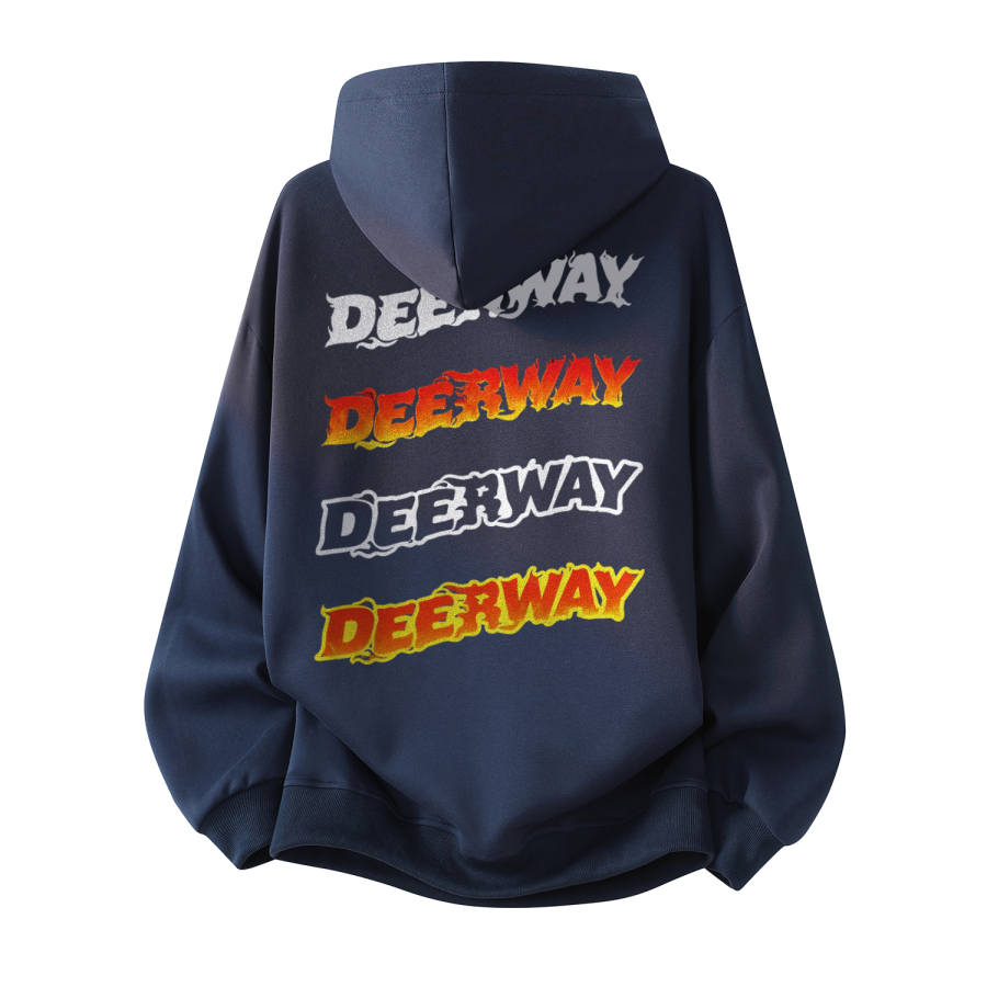 DEERWAY Sweatshirts Unisex Hooded Moderate Regular