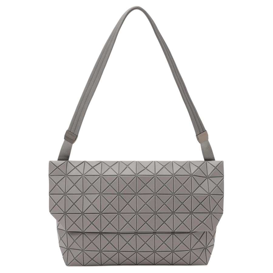 ISSEY MIYAKE Prism PVC Shoulder Bag Women's Dark Gray
