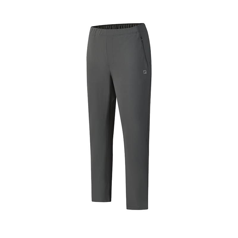FILA A.P Knitted Fabric Pants Men's Particle Gray