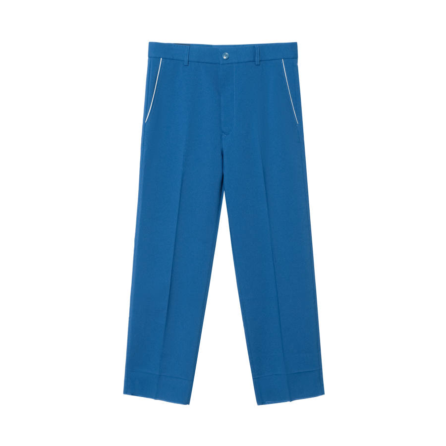 GUCCI Casual Pants Men's Blue Moderate Straight Fit Pants
