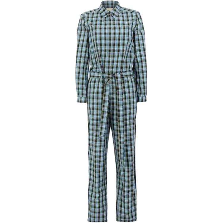 Burberry Jumpsuits Women's Sky Blue Moderate Jumpsuit