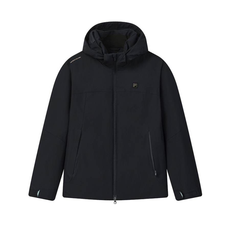 FILA WHITE Puffer Jacket Men's Legend Blue